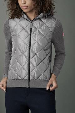 Chamarras Canada Goose Mujer México - HyBridge Prendas De Punto Grises HD0768324